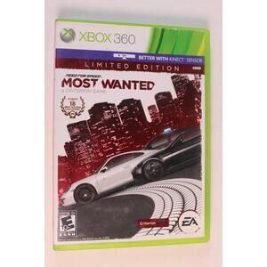 Need for Speed Most Wanted Limited Edition (Xbox 360 2012) Authentic, Complete